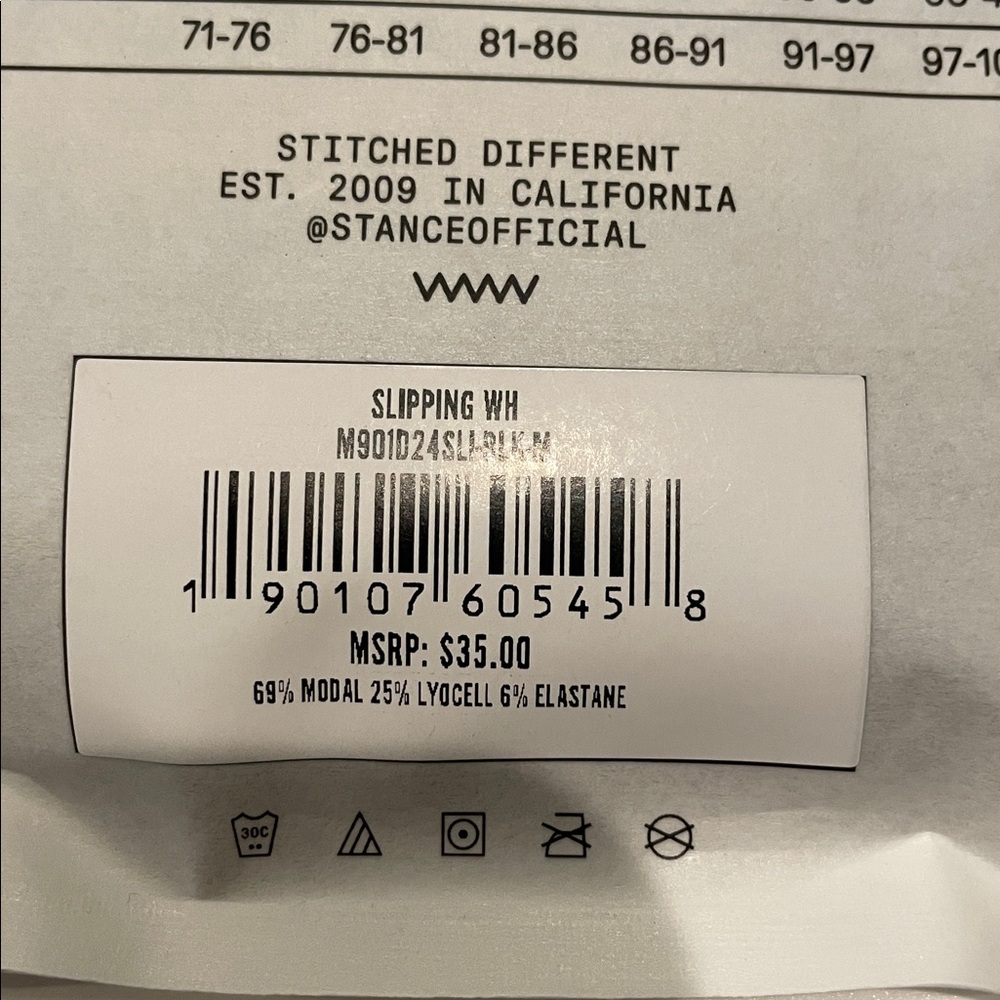 NWT Stance Mens Butterblend Wholester Pouch Black Boxer Briefs, Size Medium - Picture 6 of 6